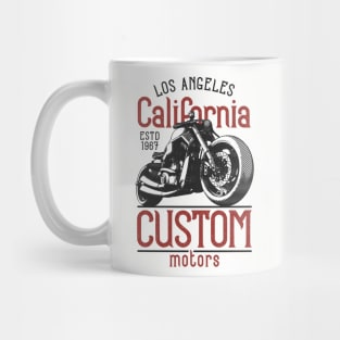 Los Angeles California Motorcycles Mug